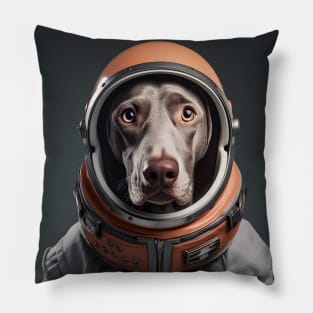 Astro Dog - Weimaraner Pillow