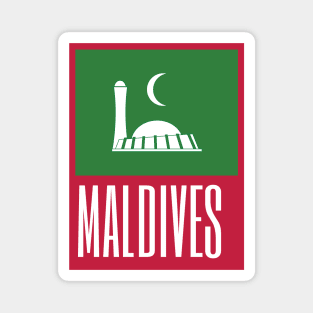 Maldives Country Symbol Magnet