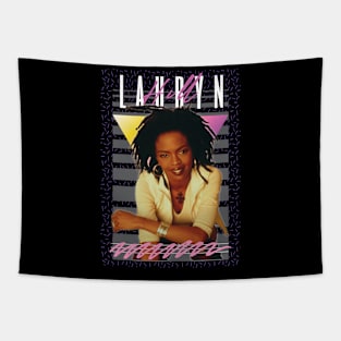 Lauryn Hill Retro Style Fan Art Tapestry