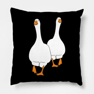 Walking Geese Pillow