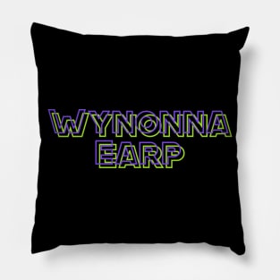 Neon Wynonna Earp Pillow