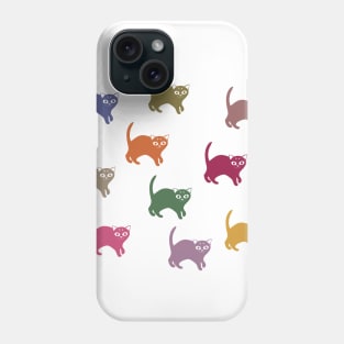 Colorful kittens Phone Case