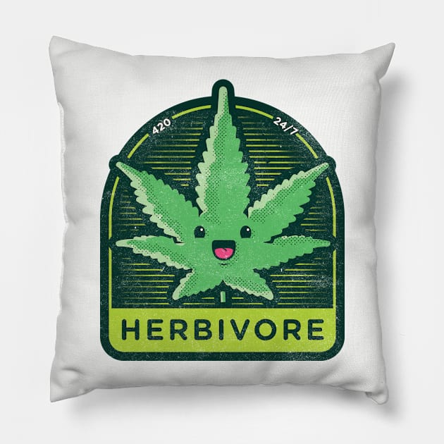 Herbivore Pillow by chetmanly