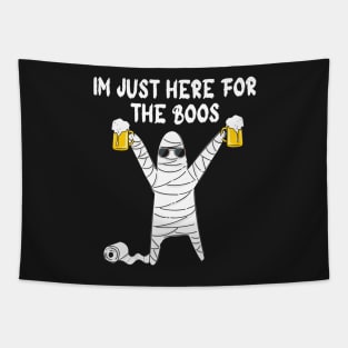 I'm Just Here For The Boos Tapestry