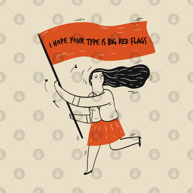 Big Red Flags by yaywow