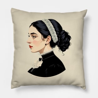 Edwardian Lady in Lace Pillow