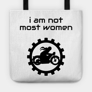 i am not most women Tote