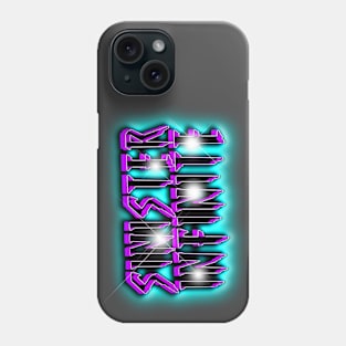 SINISTER INFINITE 80s Text Effects 3 Phone Case