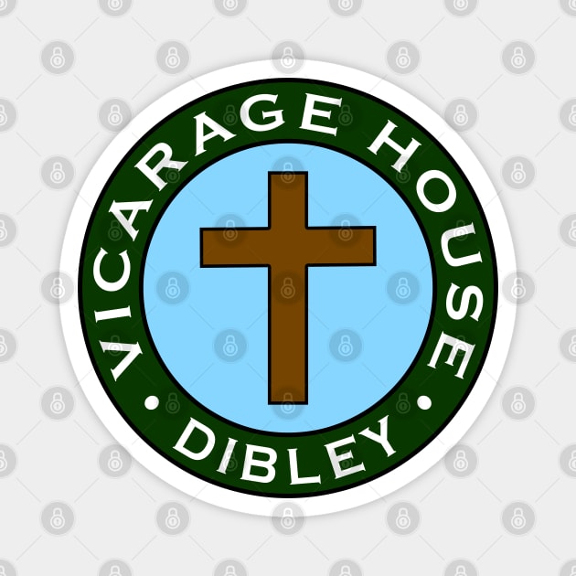 Vicarage House Dibley Magnet by Lyvershop