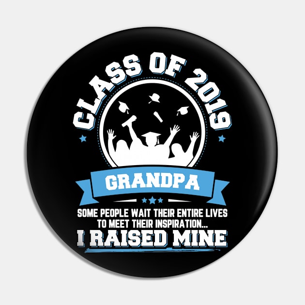 Proud Grandpa Of A Class Of 2019 Graduate Pin by trendingoriginals