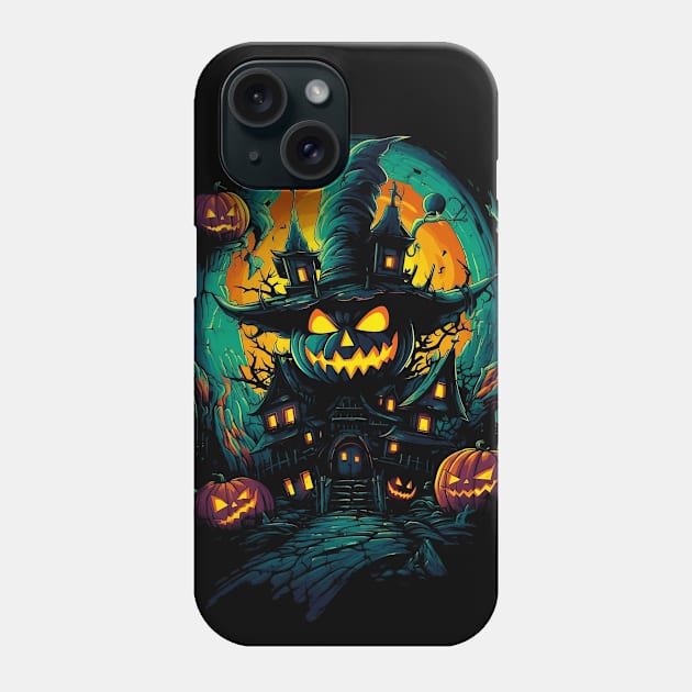 Pumpkins Town Phone Case by pandas doing stuff