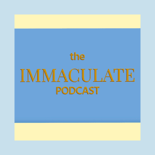 The Immaculate Podcast - Small Logo T-Shirt