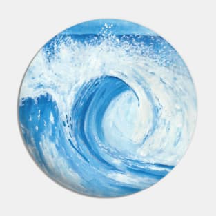 Life is a Wave Pin