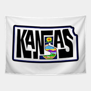 Kansas Wichita Topeka Lawrence Salina Dodge City KS Tapestry