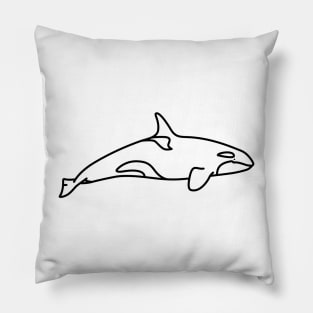 Killer Whale Pillow