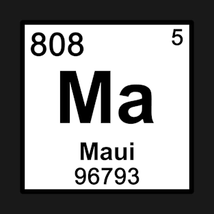 Maui Periodic Table T-Shirt