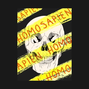 Homo Sapien Variant Yellow T-Shirt