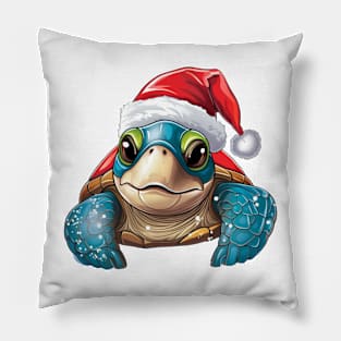 Christmas Turtle Pillow