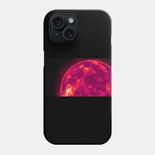 The Sun's Surface Close-Up - Pink Phone Case