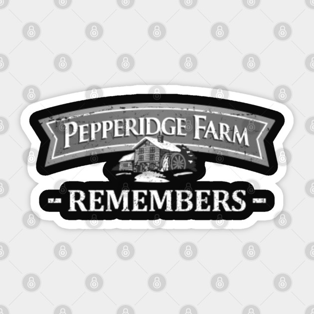 Pepperidge Farm Remembers Pepperidge Farm Sticker Teepublic Au