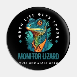 Monitor Lizard Pin