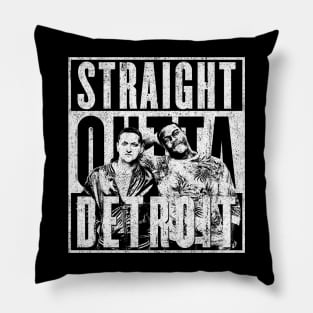 Straight Outta Detroit Pillow