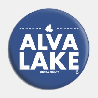 Oneida County, Wisconsin - Alva Lake Pin