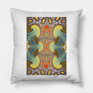 Mushroom Abstract Pillow