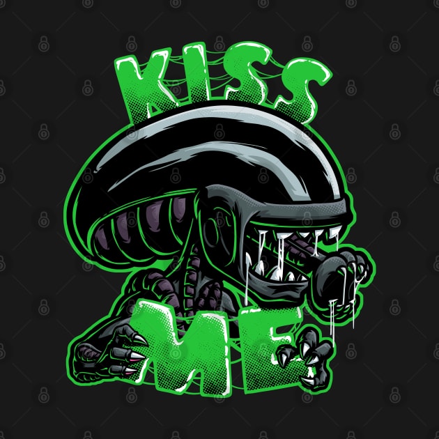 Kiss Me - Green by Studio Mootant