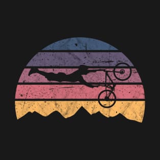 Cycling Mountain Bike Retro Vintage MTB Cyclist T-Shirt