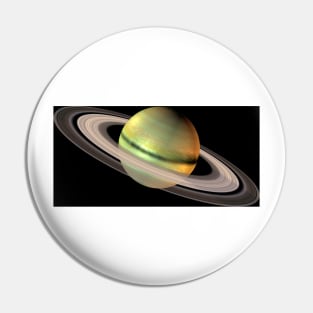 Saturn and its rings (R390/0179) Pin