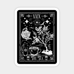 The Tea Tarot Card Magnet