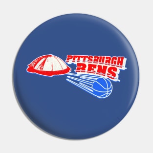 Defunct Pittsburgh Rens Basketball Team Pin