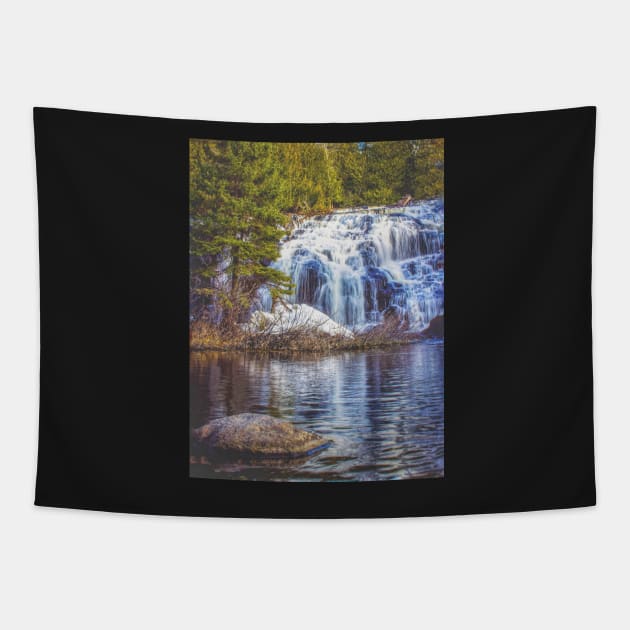 Bond Falls Michigan Tapestry by Isla Creek Casuals