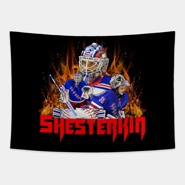 Igor Shesterkin Heavy Metal Tapestry by Schuylkill Punch