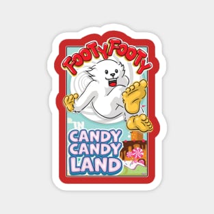 Footy Footy In Candy Candy Land Magnet