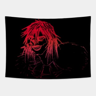 Laughing Jack the Clown Creepypasta Fanart Tapestry