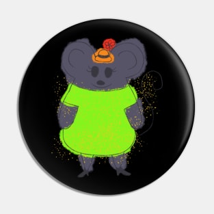 Business mouse Pin