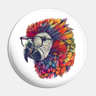 The Fashionable Featherbrain Pin