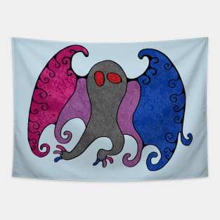Bisexual Pride Mothman Tapestry