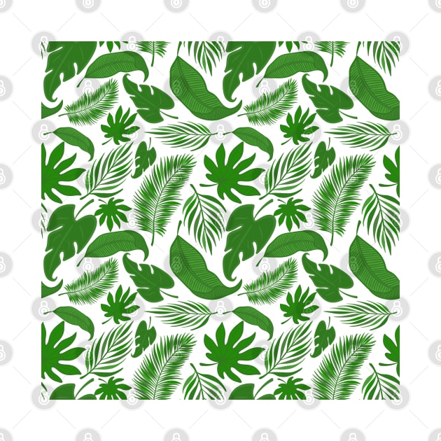 Green leaf pattern by Shine Design Blossom