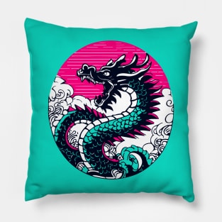 Cloudy Dragon Pillow