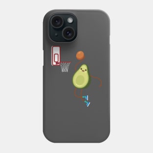 Avocado slam dunk. Phone Case