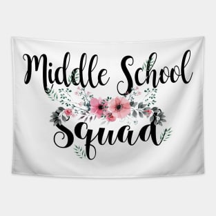 Teacher Middle School Squad Tapestry