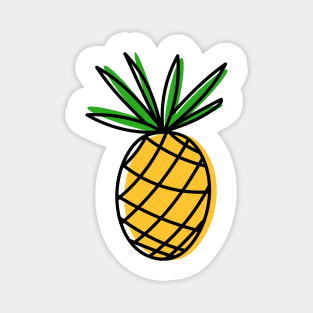 cute pineapple Magnet