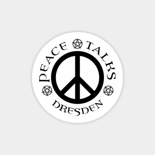 Talk Peace to Me Magnet