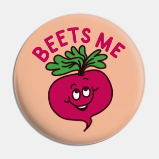 Beets Me - Punny Vegetable Pin