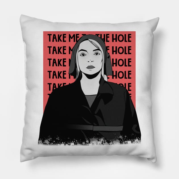 Killing Eve Pillow by miyku