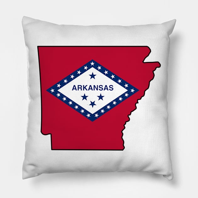 Arkansas Pillow by somekindofguru