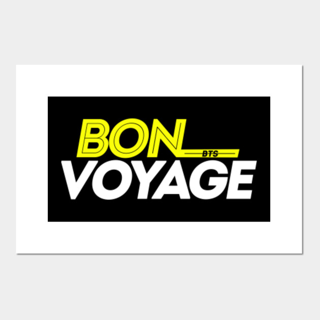 Kpop Bts Bon Voyage Bts Posters And Art Prints Teepublic Uk
